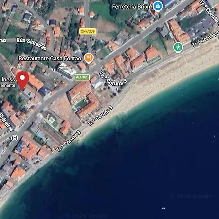 Lägenhet Amplio Piso A 100m De La Playa De Coroso,ribeira By Cristian&tamara